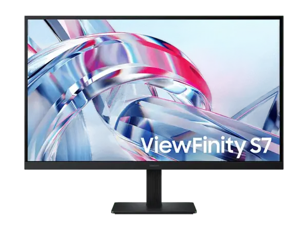 SAMSUNG LS27H700EAUXEN 27 Zoll Monitor, UHD 4K, 5 ms Reaktionszeit, 300 cd/m&sup2;, 60 Hz, Schwarz