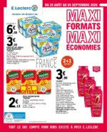 E.Leclerc DEPENSER MOINS 20 GV - MIXTE - au 05.09.2026