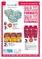 E.Leclerc DEPENSER MOINS 20 GV - MIXTE - au 05.09.2026