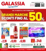 Galassia Grandi marche sconti fino al 50% - al 06.09.2026