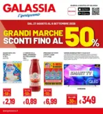 Galassia Grandi marche sconti fino al 50% - al 06.09.2026