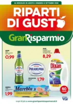 Gran Risparmio RIPARTI DI GUSTSO - al 06.09.2026