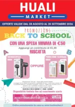 Huali Market Promozioni back to school - al 20.09.2026