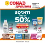 Conad Sconti fino al 50% - al 06.09.2026
