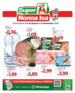 ISA S.p.A. Promozione dal 25 agosto al 6 settembre 2026 - al 06.09.2026