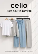 Celio Pr&ecirc;ts pour la rentr&eacute;e - au 04.09.2026