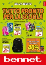Bennet Tutto Pronto Per La Scuola 2&deg; Parte - al 16.09.2026