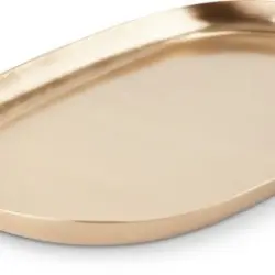 JYSK Tavă decorativă NIELSEN 17x30cm aurie