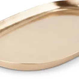 JYSK Tavă decorativă NIELSEN 17x30cm aurie