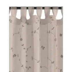 JYSK Perdea DOLMA 140x245 broderie nisipie