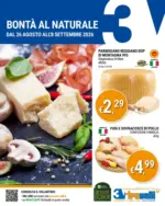 Tre Valli Supermercato BONT&Agrave; AL NATURALE - al 08.09.2026