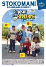 Stokomani Cap sur une rentr&eacute;e &agrave; petit prix - au 06.09.2026