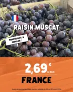 Nous anti gaspi Les fruits et l&eacute;gumes de semaine - au 30.08.2026