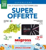 Migross Superstore Super offerte - al 09.09.2026