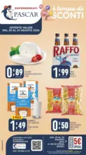Pascar E tempo di sconti - al 29.08.2026