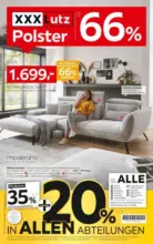 XXXLutz - Ihr M&ouml;belhaus in Augsburg - XXXLutz.de Bis zu 66 auf Polster - bis 05.09.2026