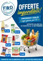 F&D Offerte imperdibili! - al 12.09.2026