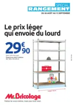 Mr Bricolage SP&Eacute;CIAL RANGEMENT - au 13.09.2026