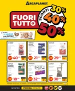 Arcaplanet Fuori Tutto - al 02.09.2026
