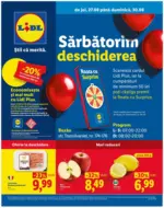 Lidl de joi 27.08 p&acirc;nă duminică 30.08 - p&acirc;nă la 30-08-26
