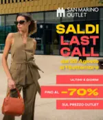 San Marino Outlet Experience Saldi last call - al 01.09.2026