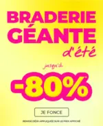 Degriff'Stock Grande braderie d'&eacute;t&eacute; - au 31.08.2026