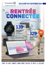 E.Leclerc RENTREE CONNECTEE - au 05.09.2026