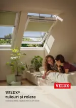 Velux VELUX&reg; rulouri și rolete - p&acirc;nă la 16-09-26