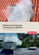 Velux Sistem de evacuare a fumului și căldurii - p&acirc;nă la 16-09-26