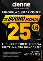 Cienne Megastore Moda Un buono spesa'da - al 11.10.2026