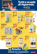 Bricofer Tutti a scuola di risparmio - al 13.09.2026