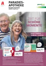 Paradies-Apotheke Ihre Apotheke vor Ort: Jetzt alle Angebote auch online entdecken! - bis 25.09.2026