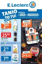 Odkryj atrakcyjne oferty E.Leclerc &ndash; do 07.09.2026