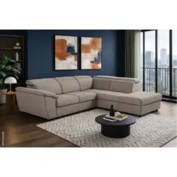 Ecksofa mit Bettfunktion und Bettkasten