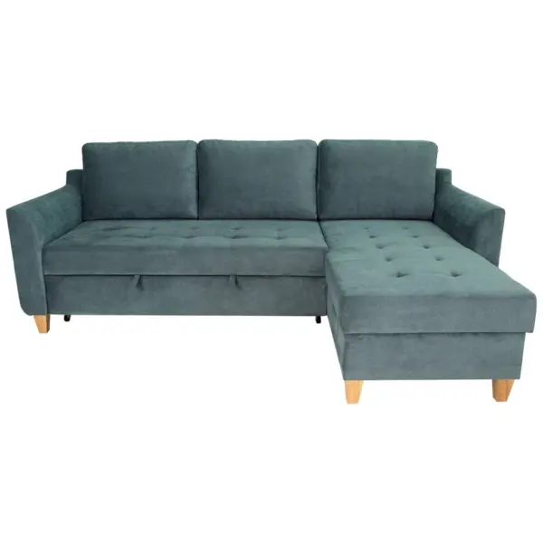 Ecksofa mit Bettfunktion und Bettkasten