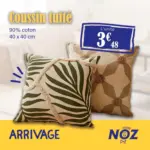Noz Coussin tuft&eacute; - au 01.09.2026