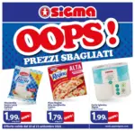 Sigma OOPS! Prezzi sbagliati - al 23.09.2026