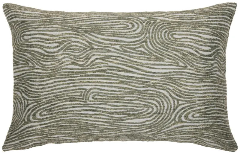 Kissenh&uuml;lle Weave Gr&uuml;n ca. 40x60cm