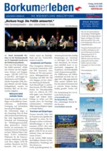 Borkum-Aktuell - Das Inselmagazin Borkumerleben - bis 04.09.2026