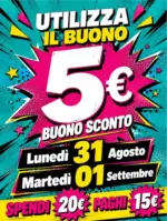 Euro Shop Utilizza il buono - al 01.09.2026