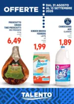 Talento Offerte - al 13.09.2026