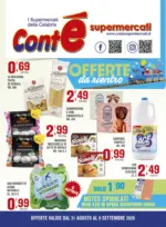 Cont&egrave; Offerte da rientro - al 09.09.2026