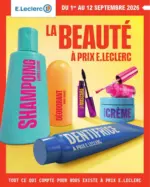 E.Leclerc BEAUTE AUTOMNE - du 01.09.2026
