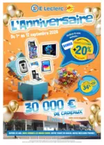 E.Leclerc ANNIVERSAIRE MAGASIN SEPT 2026 - au 26.09.2026