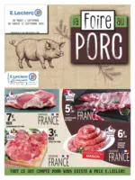 E.Leclerc FOIRE AU PORC - au 12.09.2026