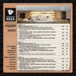 Potrefen&aacute; Husa Poledn&iacute; menu &ndash; do 04.09.2026