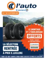 E.Leclerc L'Auto THEMATIQUE RENTREE - au 19.09.2026