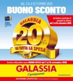 Galassia Buono sconto - al 16.09.2026