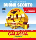 Galassia Buono sconto - al 16.09.2026