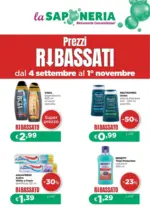 La Saponeria Prezzi Ribassati - al 01.11.2026
